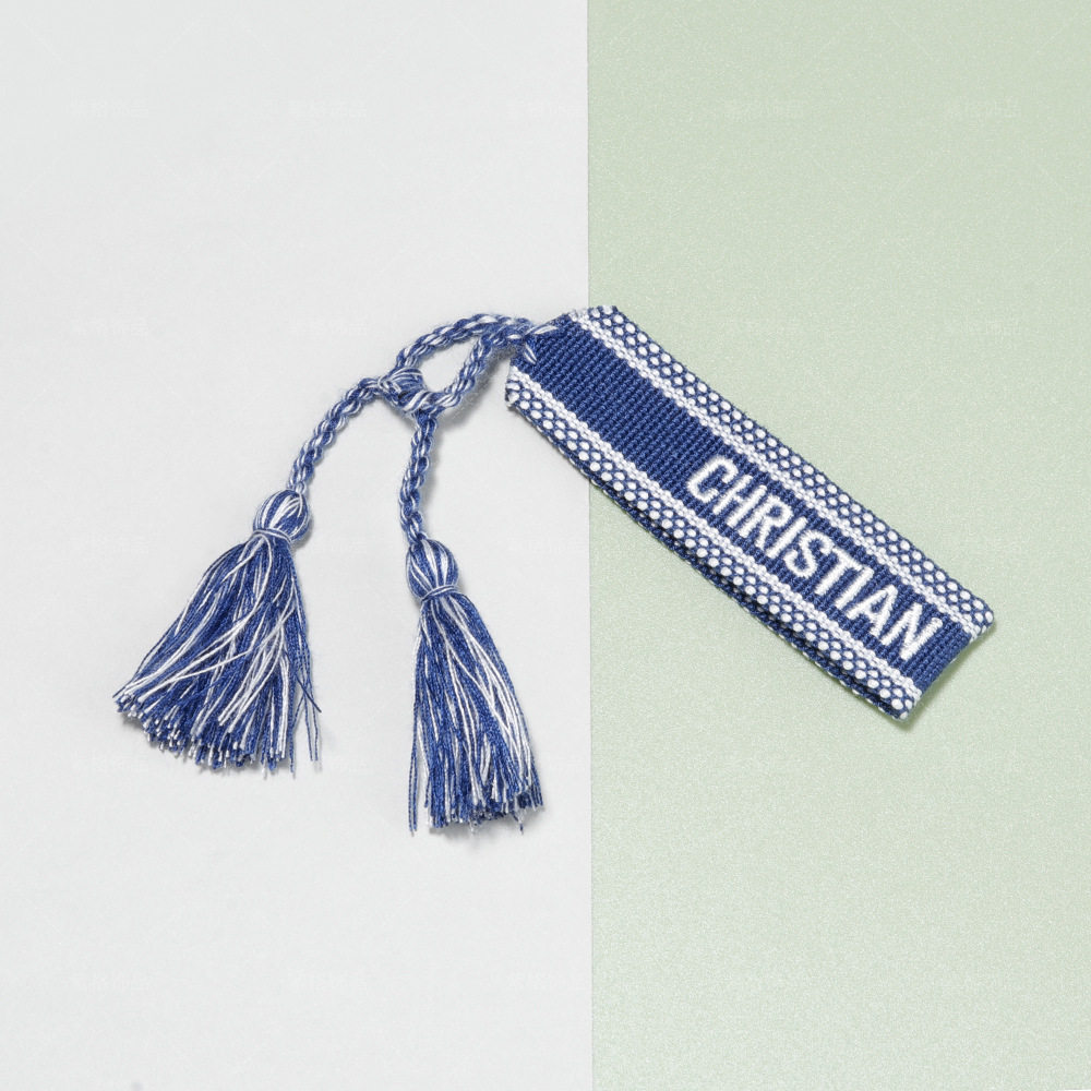 thumbnail for Cotton thread embroidery wrist strap tassel braided bracelet female bohemian letter European and American bracelet
