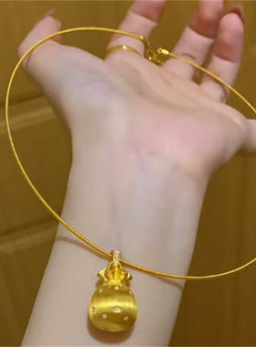 小福袋项圈项链气质设计感个性礼物