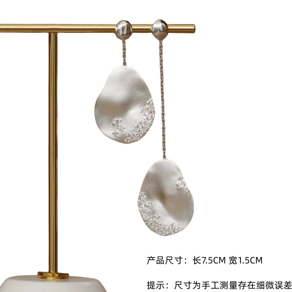 耳环耳饰AB款左右不对称法式气质优雅