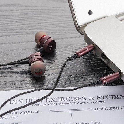 魅耳M8重低音6耳机入耳式mix2原装note3手机xt版降噪吃鸡英雄联盟