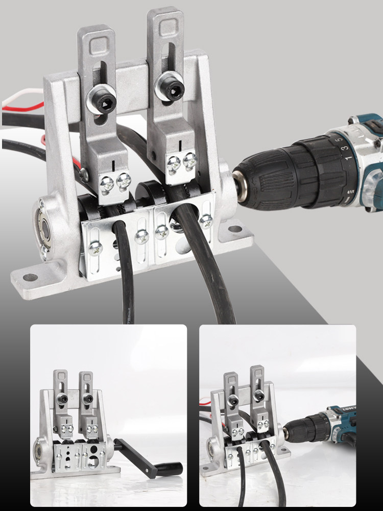 手动剥线机废旧铜电线电缆手拉剥线器家用去皮扒皮剥线皮专用神器