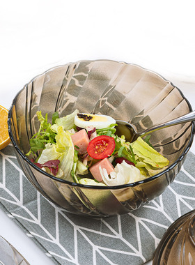 法国duralex欧式高颜值玻璃碗家用沙拉碗新款时尚泡面碗耐高温碗