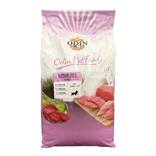 奥丁新款狗粮20kg鸭肉牛肉配方添加羊乳粉丝兰全价幼年期粮40斤装