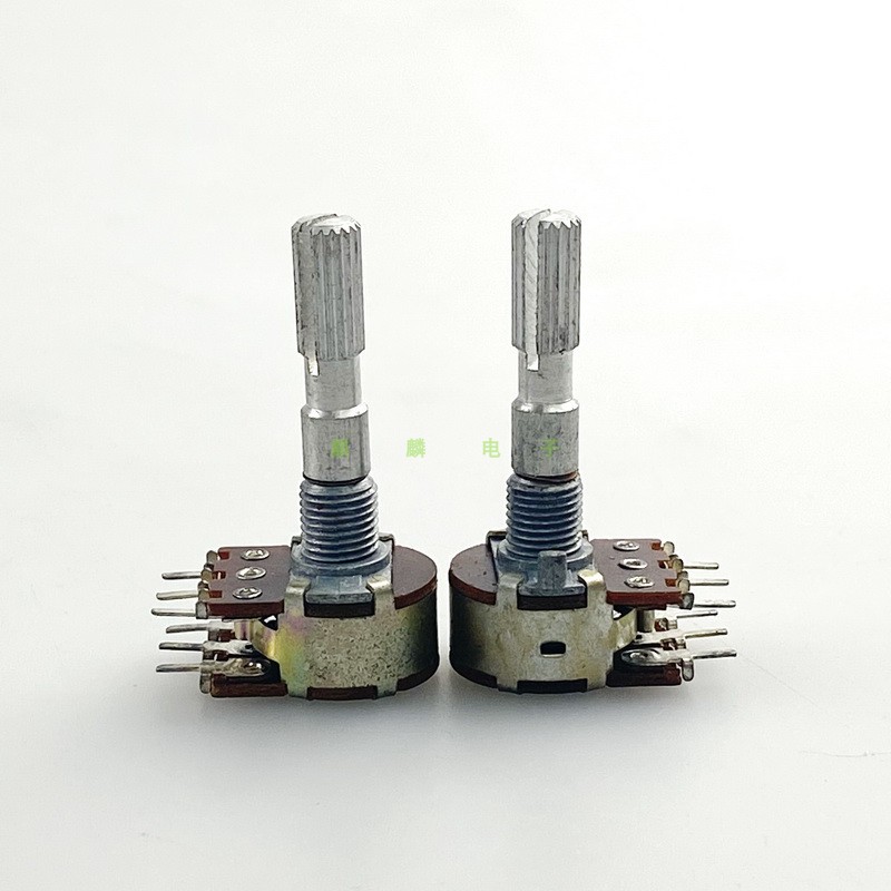 WHT14816型6脚双联电位器C50K