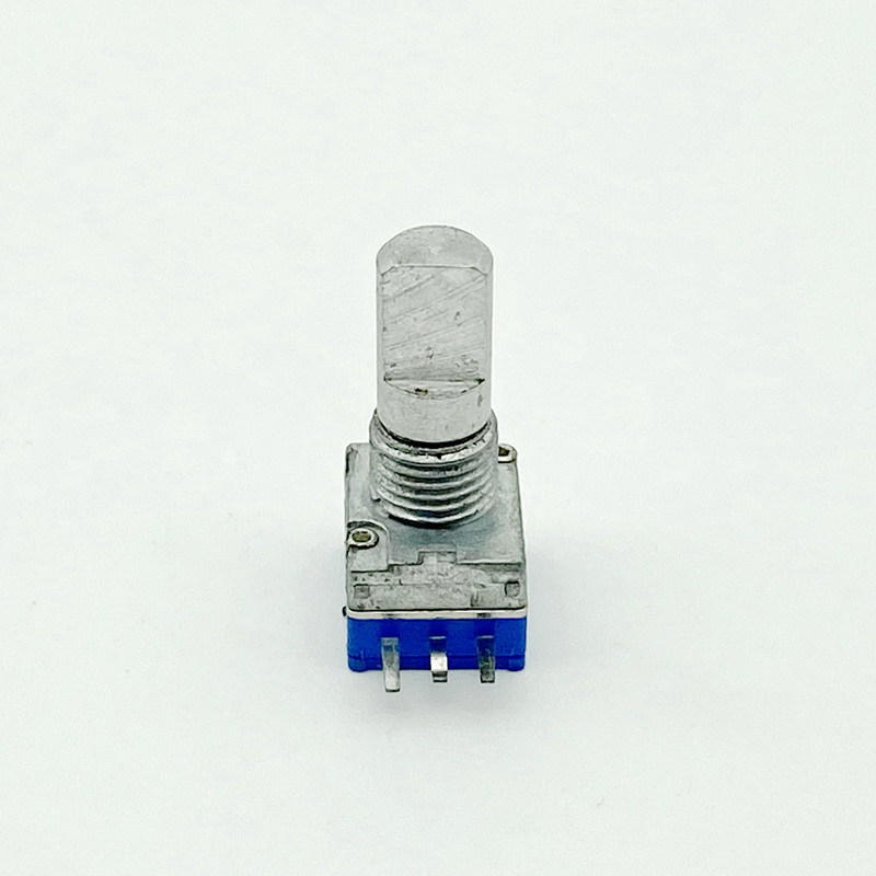 台湾HT RK09型塑封3脚单联A100K音箱功放音响音量电位器 柄长15mm