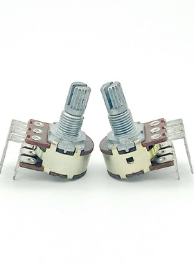 台湾HT 16型B20K B203立式弯脚双联功放音响音箱高低音音量电位器