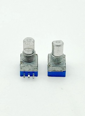 台湾HT RK09型塑封3脚单联B10K音箱功放音响音量电位器 柄长12mm
