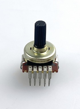 韩产R161型B20K单排5脚AW7160\15S录音机音量电位器轴长15mm B203