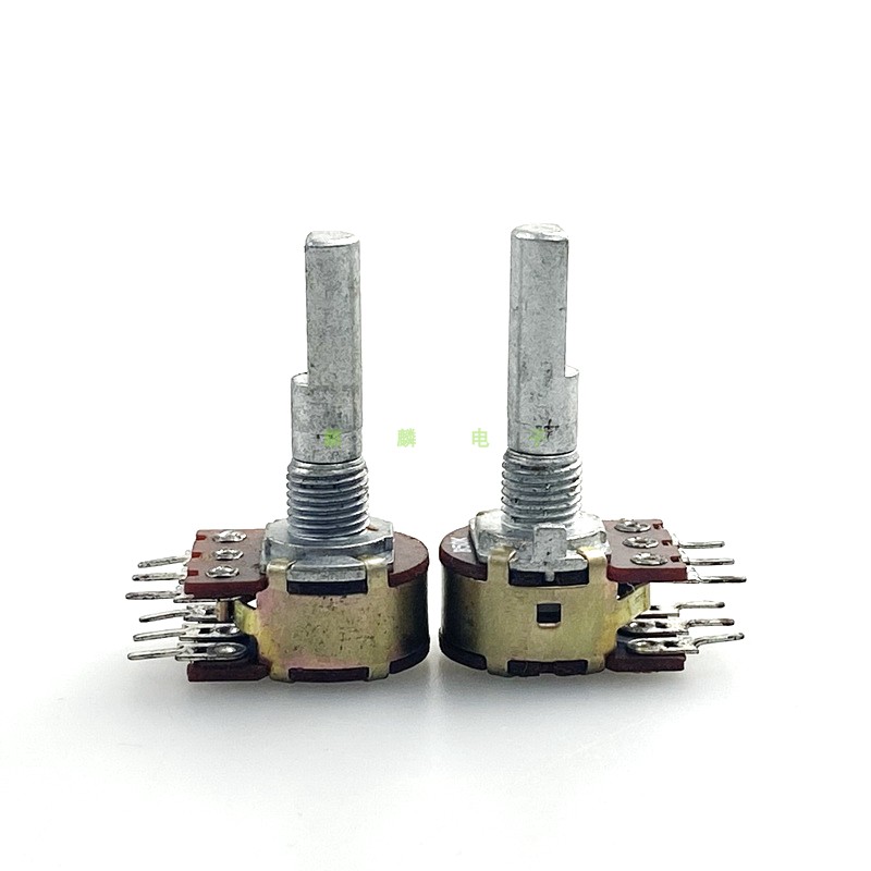 16型B50K双联电位器带步进