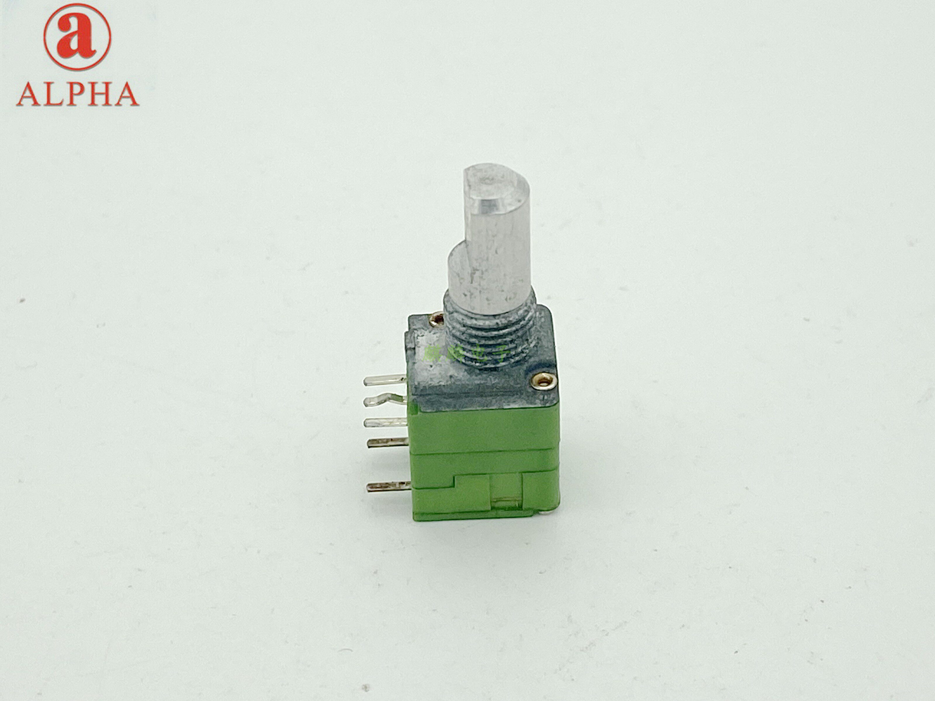 台湾Alpha A100K单联5脚带开关音量电位器音箱 对讲机 扩音机开关