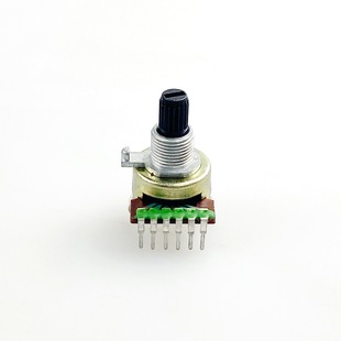 R161型 单排6脚双联B20K电脑音箱功放音响高低音音量电位器 B203