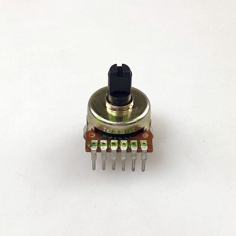 R162型单排6脚双联电位器