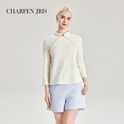 CHARFENJRIS国风斜襟领