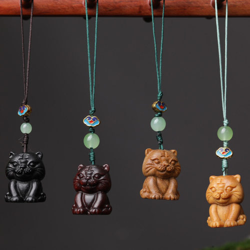 商海经可爱乖乖小老虎手机链