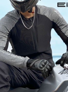 EIZ摩托车护甲衣骑行服夏季机车透气网眼防摔轻薄赛车CE2护具男女