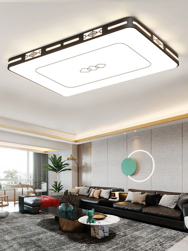 客厅灯简约现代大气流行大灯中式主灯led吸顶灯2025年新款灯具薄
