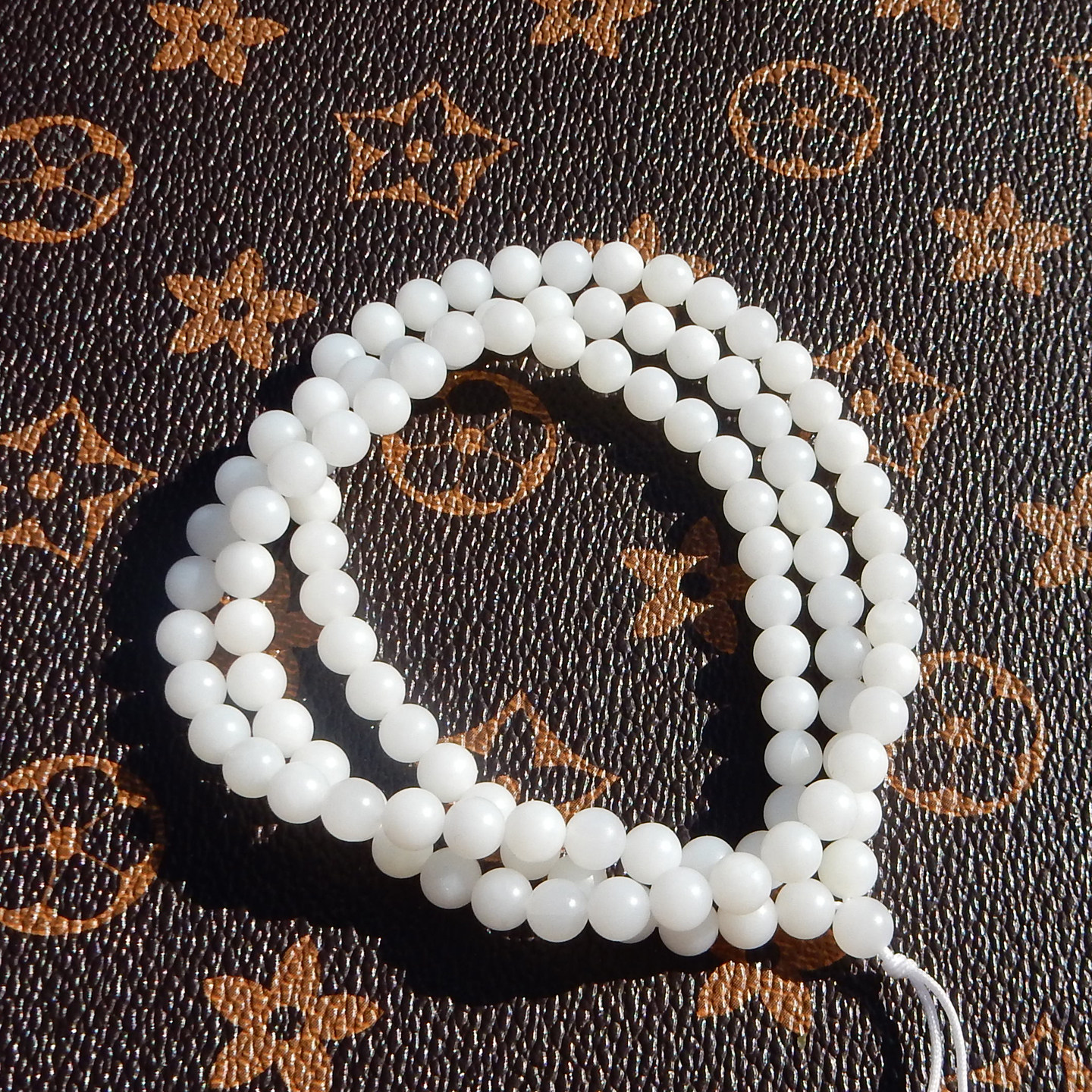 新疆且末油润细腻米达料6mm项链