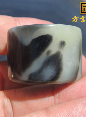 墨玉好意境翠玉豪华特色大扳指