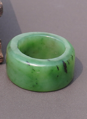 俄罗斯老料高油润细腻菠菜绿碧玉