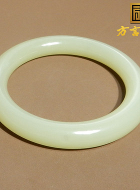 55mm正装手镯脂糯方言且末料黄口