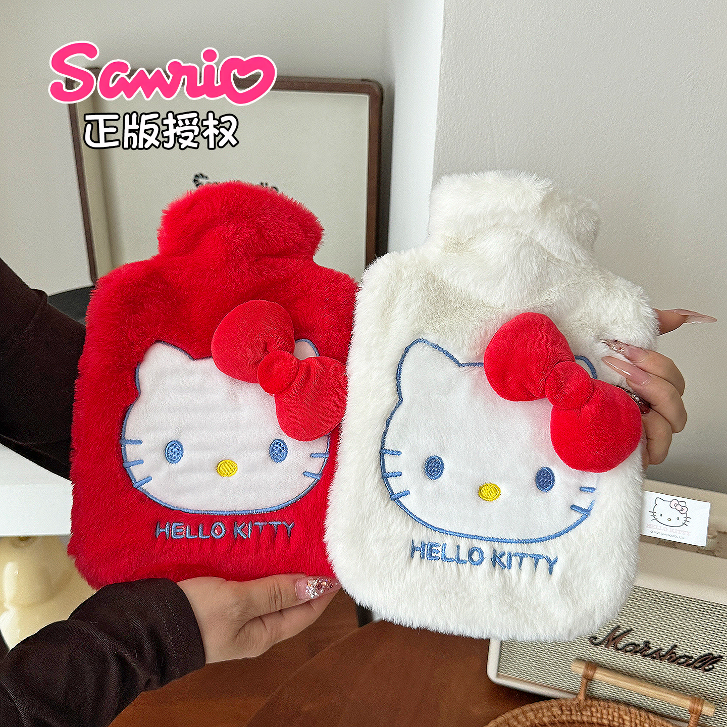 hellokitty热水袋注水三丽鸥