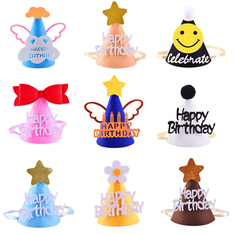 生日帽子儿童成人生日拍照道具