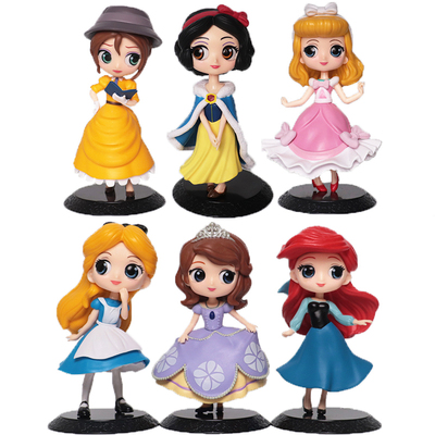 迪士尼q版珍妮蛋糕装饰手办模型