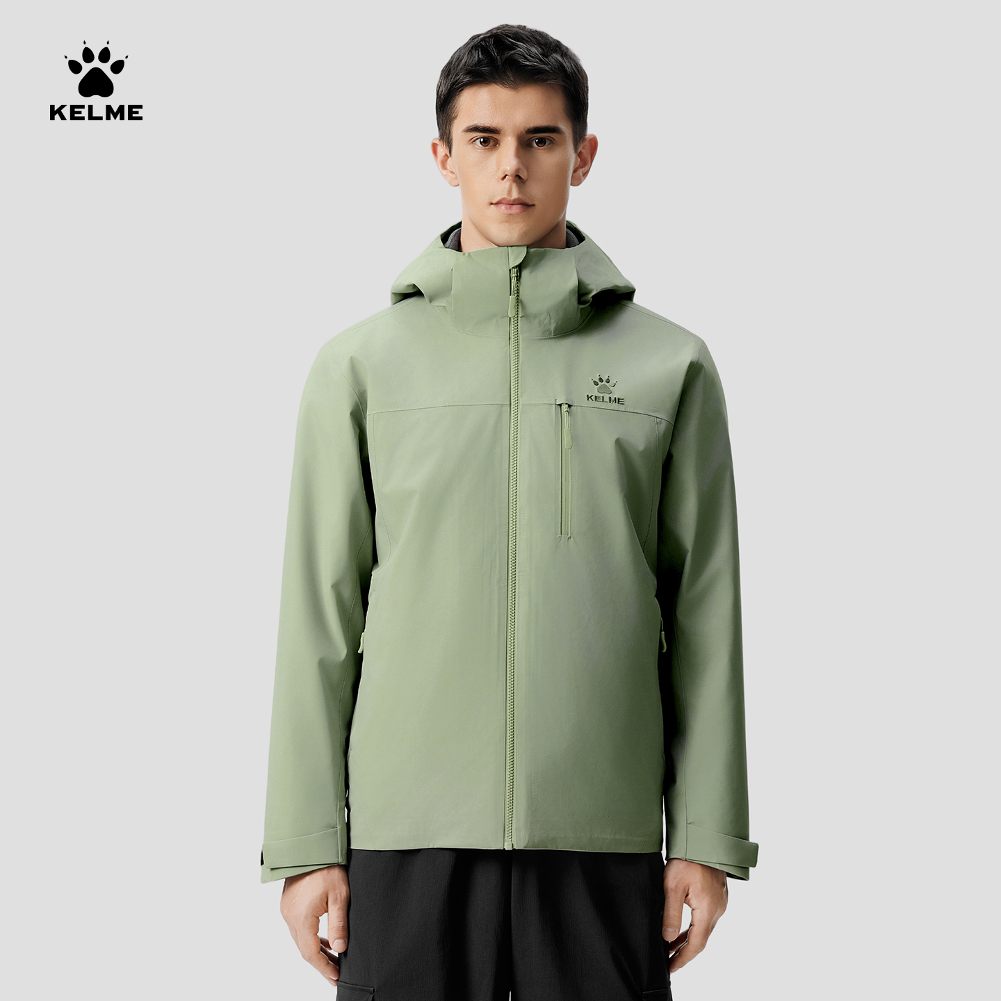 卡尔美三合一户外冲锋衣