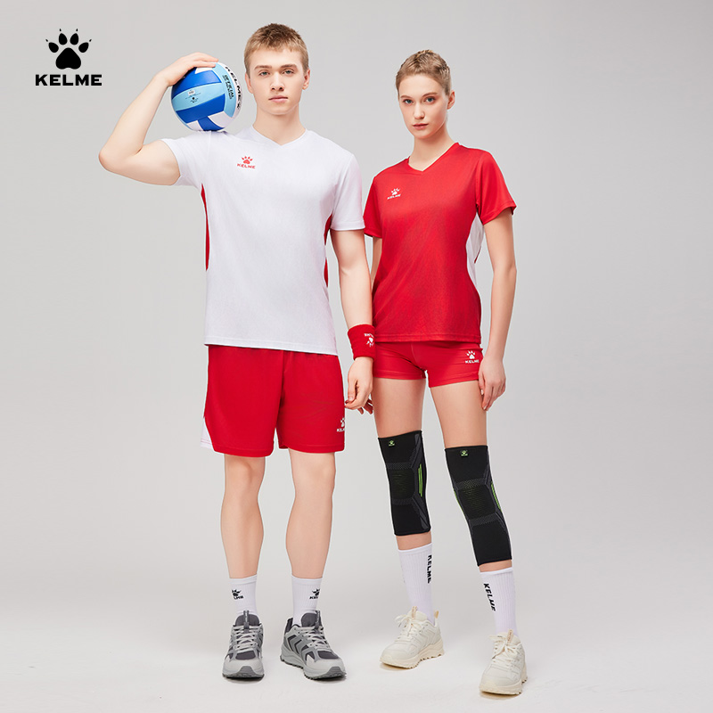 卡尔美吸湿速干排球服套装