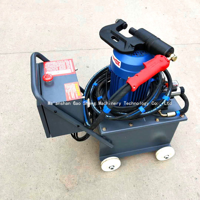 新型电动液压铆钉机 单头双头 风管角铁法兰铆钉机角钢