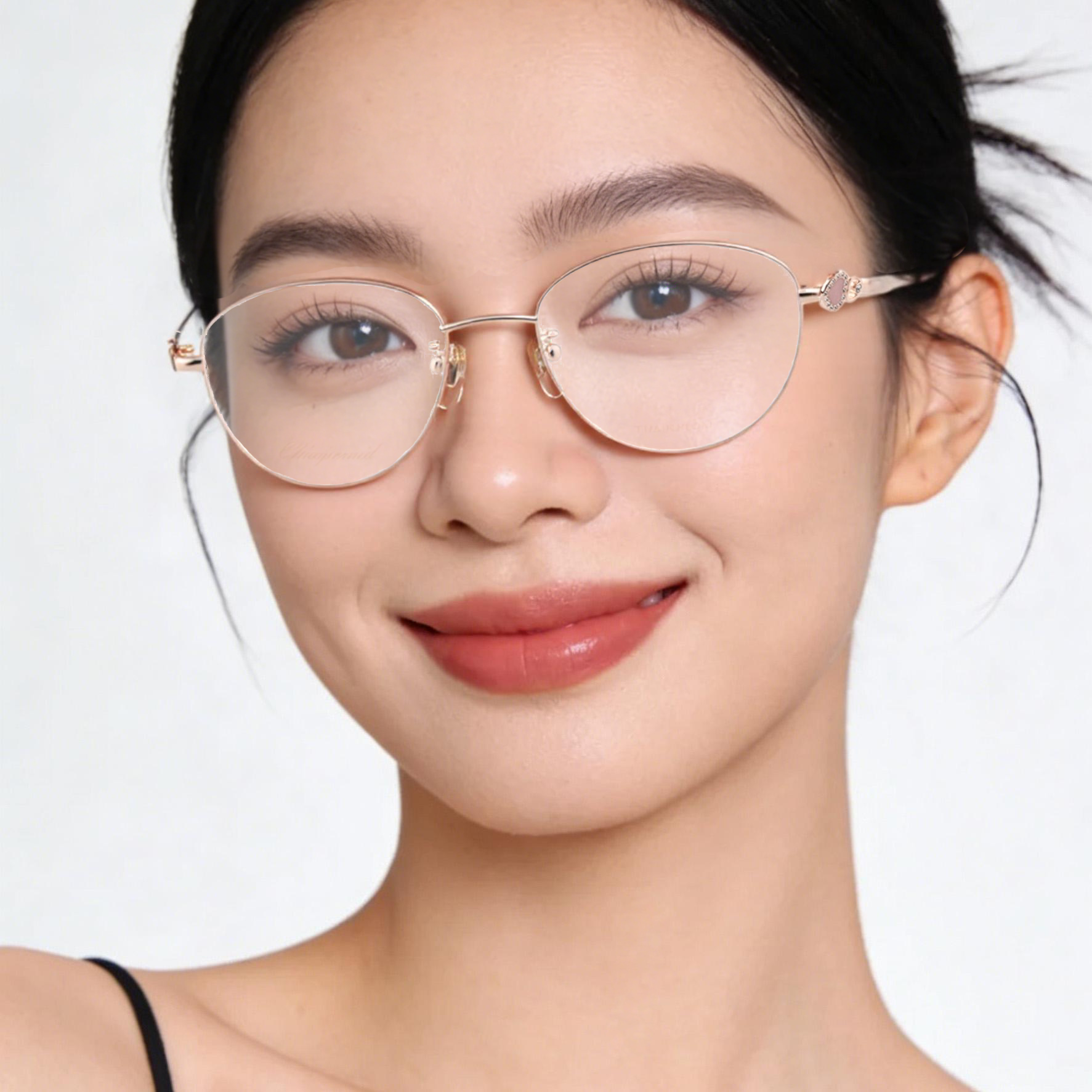 Chopard萧邦超轻钛金属眼镜架