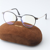 Tom Ford汤姆福特近视眼镜框修颜圆框金属光学镜架可配度数TF5866