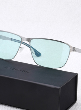 IC! BERLIN艾晰柏林方形全框眼镜框Oli 男时尚商务超轻镜框-0213