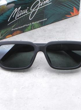 Maui Jim茂宜睛偏光方框板材太户外运动休闲墨镜MJ655