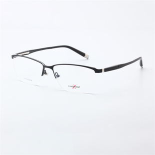 CHARMANT夏蒙Z钛系列男士眼镜商务休闲半框近视大脸镜框ZT27073