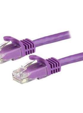 Startech N6PATC5MPL 星科 5m Cat6紫色RJ45转公RJ45公头U/UTP无