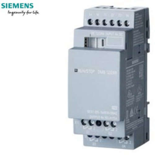 6ED1055-1HB00-0BA2 LOGO DM8 24R 扩展模块 SV/E/A：24V/24V/