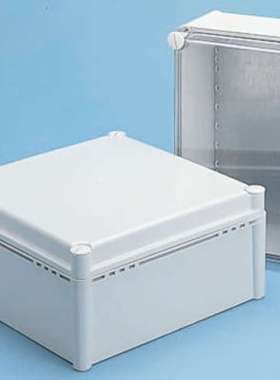 Fibox FEX 2828 13 G ENCLOSURE FEX系列灰色聚碳酸酯外壳 IP54