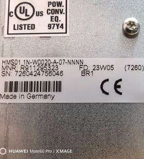 R911295323 HMS01.1N-W0020-A-07-NNNN # Rexroth控制器