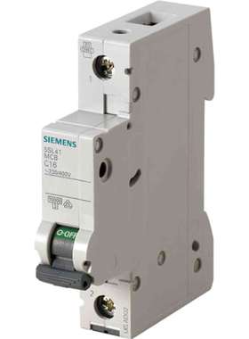 Siemens 5SL4106-7 西门子 SENTRON 5SL4 MCB 1P 6A 曲线 C 400V