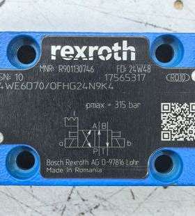 R901130746 4WE6D70/OFHG24N9K4 # Rexroth//力士乐 液压阀