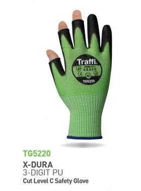 Traffi TG5220 : A-TG5220-GR-7 TG5220 黑色绿色弹性纤维玻璃纤