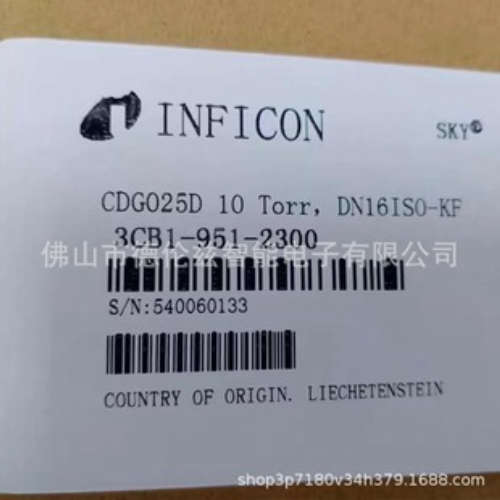 英福康CDG025D真空计3CB1-951-2300 10Torr DN16ISO-KFF