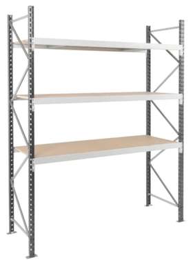 Manorga ZRRAYOSLD203080D1 钢 深灰色 浅灰色储物架 2000mm x 80