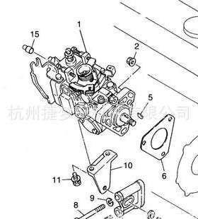 挖机柴油泵喷油泵高压油泵104661-3031
