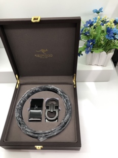 SEOSEOO袋鼠皮带男士真皮新款高档腰带2025生日礼物送老公裤带