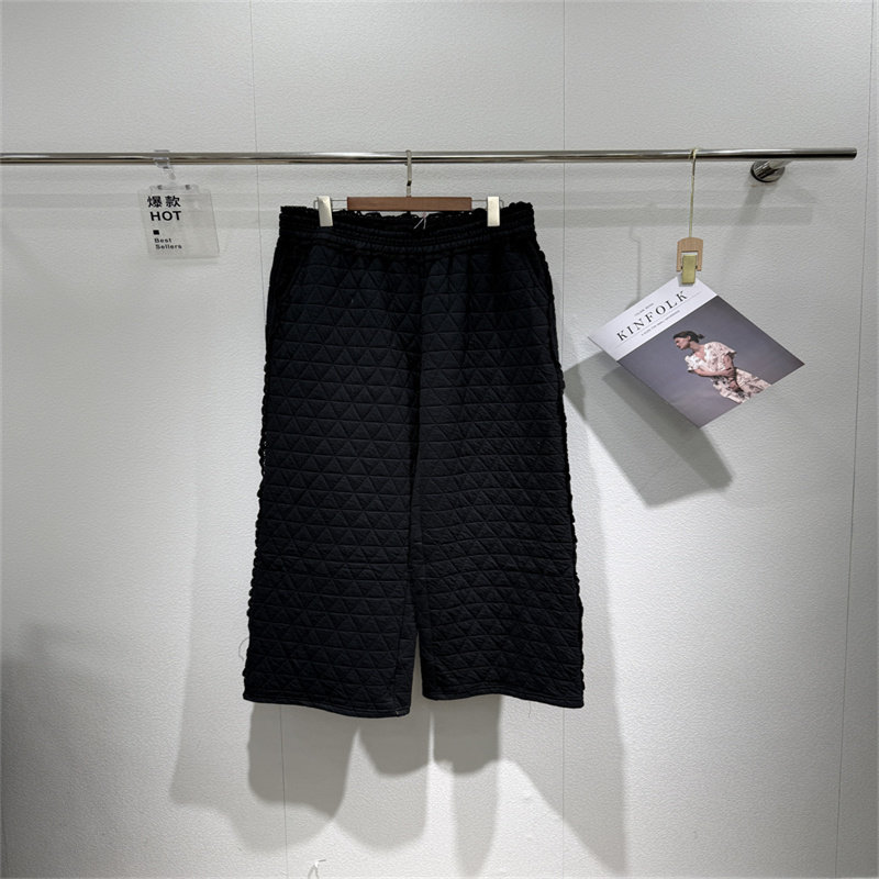 7233芮娜依莲2026秋冬新款大码女装显瘦直筒裤子遮肉九分加棉阔腿