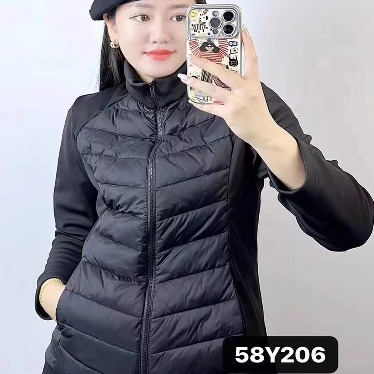 206胖淼淼2025冬新款大码女装显瘦遮肉羽绒服时尚修身轻薄羽绒衣