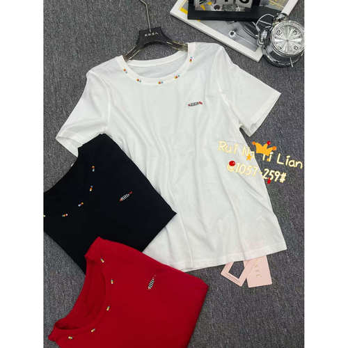 1057芮娜依莲2026夏季新款大码女装显瘦上衣半袖小衫短袖T恤遮肉