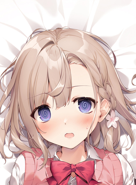 karory 清水優衣ちゃん 二次元动漫等身抱枕套定制长条抱枕